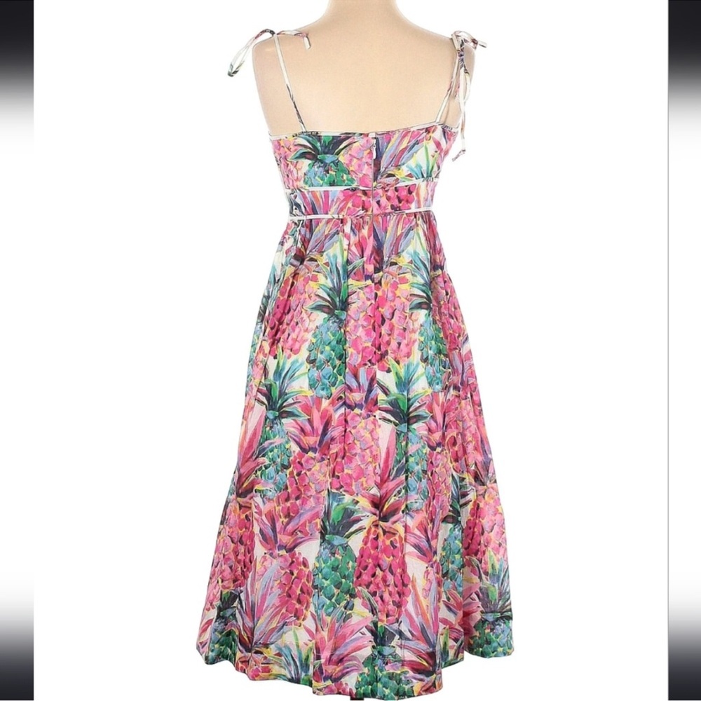 J.Crew Ratti Pineapple Summer Dress- size 14 
Hard to find!! - Picture 5 of 13